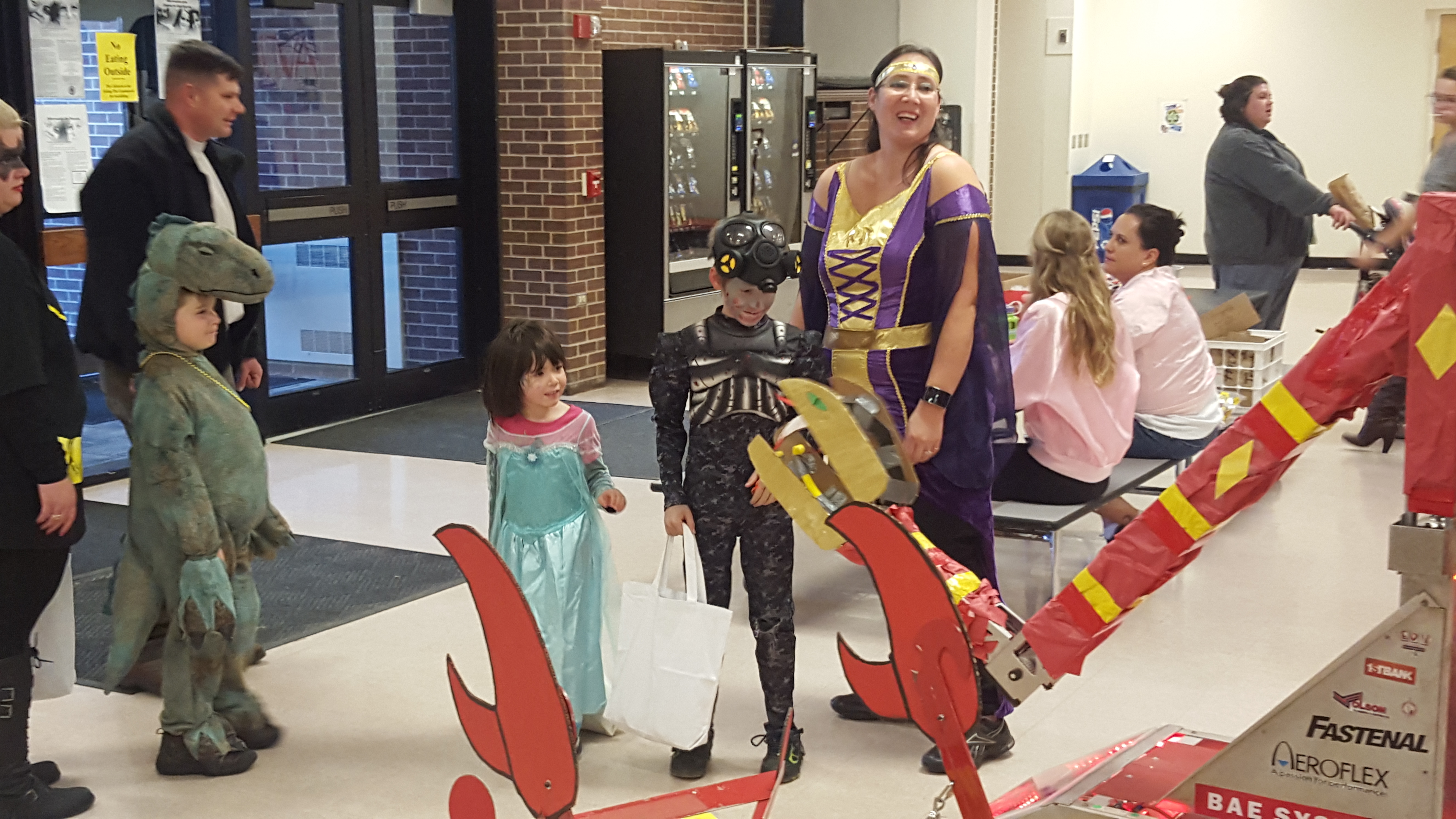 Grab 'n Go in costume at the Fall Festival